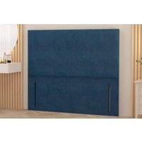 Somnior Austin Plush Velvet 54 Floor Standing Upholstered Divan Headboard in Navy | Size: Single