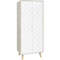 Seconique Dixie 2 Door Wardrobe in White