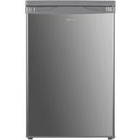Igenix Freestanding Under Counter Larder Fridge, 136 Litre in Silver