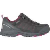 Trespass Women's Scree Suede Technical Trainers in Dark Grey | Size: 5