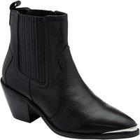 Ravel Women's 'Cann' Leather Ankle Boots in Black | Size: 7