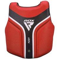 RDX SPORTS RDX Chest Guard AURA Plus T17 in Red | Size: Standard