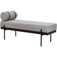 Upholstered Bench with a Removable Pillow