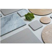 Creative Tops Naturals Wood Veneer Pack Of 4 Placemats Grey