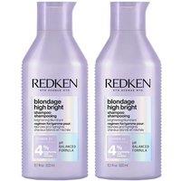 Redken Blondage High Bright Shampoo 300ml Double in Clear