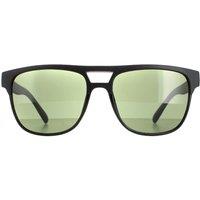 CALVIN KLEIN Men's Round Matte Black Solid Green G15 CK20523S