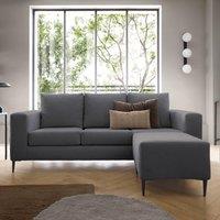 Abakus Direct Capri Reversible Corner Sofa in Dark Grey