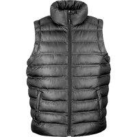 Result Men's Ice Bird Padded Bodywarmer Gilet Jacket in Black | Size: 2XL