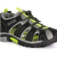 Regatta Westshore Lightweight Junior Walking Sandals in Jet Black | Size: Infant 12