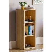 Home Discount Vida Designs Oxford 3 Tier Cube Bookcase Space-saving Storage in Light Oak
