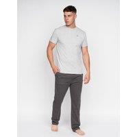Duck&Cover Men's Radovan Loungewear Set in Grey | Size: 2XL