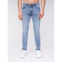 Henleys Men's Mayhen Slim Fit Jeans in Light Blue | Size: W38 L32