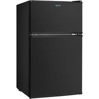 Igenix Freestanding Under Counter Fridge Freezer, 87 Litre in Black