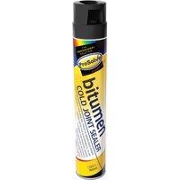 Pegdev 1 x Tins of Bitumen Cold Joint Sealer 750ml Spray Adhesive Tack Coat Moisture Sealant in Yellow