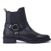 Moda In Pelle Women's 'Palanne' Leather Ankle Boots in Black | Size: 5