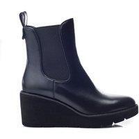 Moda In Pelle Women's 'Allby' Porvair Heeled Boots in Black | Size: 7