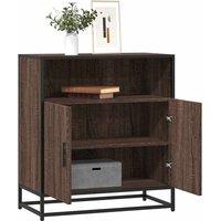 Berkfield Home Sideboard Brown Oak 68x35x76 cm Engineered Wood | Size: 68 x 35 x 76 cm