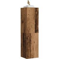 Berkfield Home TV Cabinet Old Wood 30.5x30x110 cm Engineered Wood in Brown