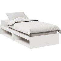 Berkfield Home Day Bed without Mattress White 90x200 cm Solid Wood Pine