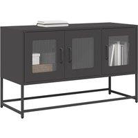 TV Cabinet Black 100.5x39x60.5 cm Cold-rolled Steel