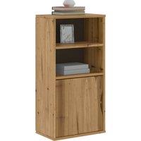 Berkfield Home Side Cabinet ODDA 40x24x79 cm Solid Wood Pine in Brown | Size: 40 x 24 x 79 cm