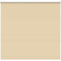 Berkfield Home Roller Blind Blackout Beige 145x150 cm Fabric Width 141.6 cm Polyester