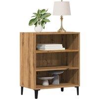 Berkfield Home Sideboard Artisan Oak 57x35x75 cm Engineered Wood in Brown | Size: 57 x 35 x 75 cm