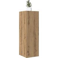 Berkfield Home TV Cabinet Artisan Oak 30.5x30x90 cm Engineered Wood in Brown
