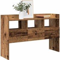 Berkfield Home Sideboard Old Wood 105x30x70 cm Engineered Wood in Brown | Size: 105 x 30 x 70 cm