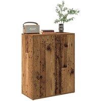 Berkfield Home Sideboard Old Wood 60x30x75 cm Engineered Wood in Brown | Size: 60 x 30 x 75 cm