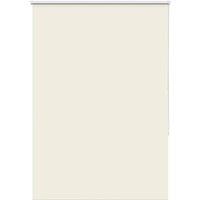 Berkfield Home Roller Blind Blackout Off-White 110x150 cm Fabric Width 105.7 cm Polyester in White