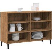Berkfield Home Sideboard Artisan Oak 103.5x35x70 cm Engineered Wood in Brown