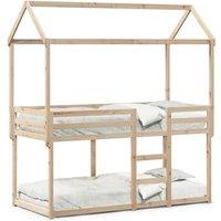 Bunk Bed without Mattress 90x200 cm Solid Wood Pine