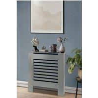 Groundlevel Wooden Radiator cover in Grey | Size: Large