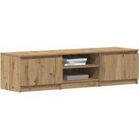 TV Cabinet Artisan Oak 140x40x36 cm Engineered Wood