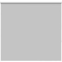 Berkfield Home Roller Blind Blackout Light Grey 160x150 cm Fabric Width 156.6 cm Polyester