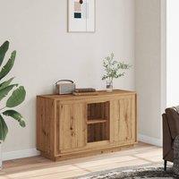 Berkfield Home Sideboard Artisan Oak 102x35x60 cm Engineered Wood in Brown | Size: 102 x 35 x 60 cm