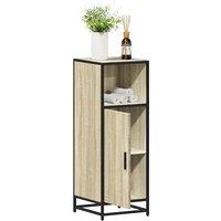 Bathroom Cabinet Sonoma Oak 35x37.5x100 cm Engineered Wood
