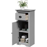 Berkfield Home Bathroom Cabinet BODO Grey 44x30x90 cm | Size: 44 x 30 x 90 cm
