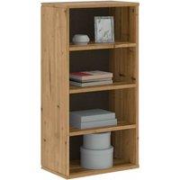 Berkfield Home Side Cabinet ODDA 40x24x79 cm Solid Wood Pine in Brown | Size: 40 x 24 x 79 cm