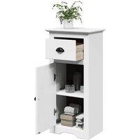 Berkfield Home Bathroom Cabinet BODO White 44x30x90 cm | Size: 44 x 30 x 90 cm
