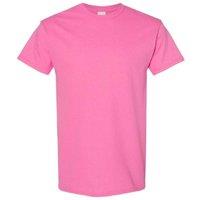 Gildan Men's Heavy Cotton Short Sleeve T-Shirt in Dark Pink | Size: Small