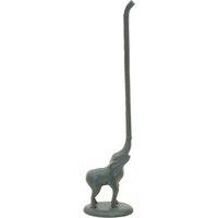 Orsina Fauna Elephant Toilet Roll Holder With Tail in Grey
