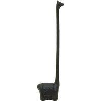 Orsina Fauna Llama Toilet Roll Holder, Cast Iron in Black