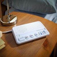 mysmartbuy Handsfree 4-Channel Wireless Intercom Set with Volume Control - Portable Two Way Talk Communication System for Home or Office in White