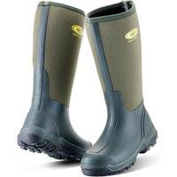 Grubs Boots Frostline 5.0 Classic Insulated Wellington Boots in Green | Size: 3