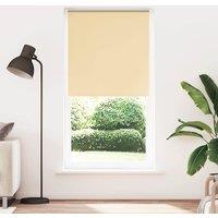 Berkfield Home Roller Blind Blackout Beige 105x210 cm Fabric Width 100.7 cm Polyester