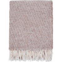 Murmur 'Cara' Wool Throw in Grey | Size: 130 cm x 170 cm