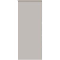 Berkfield Home Shower Roller Blind with Cassette 110x240 cm Fabric Width 106 cm in Grey
