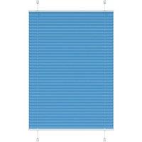 Berkfield Home Pleated Blind Blue 85x100 cm Fabric Width 84.4 cm Polyester